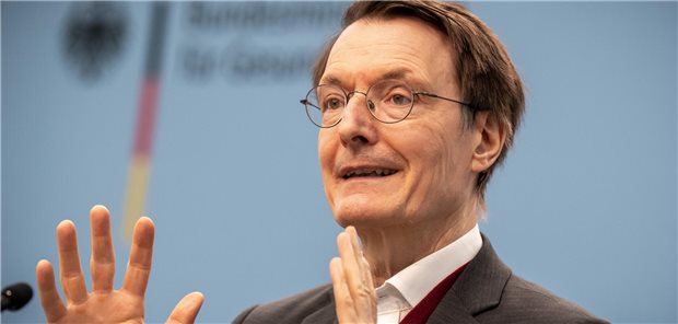 Bundesgesundheitsminister Karl Lauterbach zum Startschuss des neuen Organspende-Registers am Montag